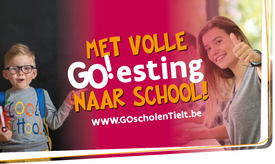 Met volle GO!esting naar school!